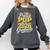 Proud Pop Of A 2026 Graduate Class Of 2026 Graduation Comfort Colors Sweatshirt Pepper