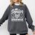 Proud Senior 2026 Mom Im Not Crying You'Re Crying Graduation Comfort Colors Sweatshirt Pepper