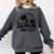 Proud Senior Dad Soccer Class Of 2027 Graduation Graduate Comfort Colors Sweatshirt Pepper