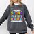 Proud SISTER Of a 2025 Kindergarten Graduate Graduation Comfort Colors Sweatshirt Pepper