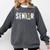 Proud Sister Of a 2026 Soccer Senior Graduation Comfort Colors Sweatshirt Pepper