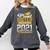 Proud Sister Of a Class Of 2021 Graduate Senior Graduation Comfort Colors Sweatshirt Pepper
