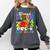 Proud Step-Dad Of 2023 Pre-K Graduate Fathers Day Graduation Comfort Colors Sweatshirt Pepper