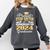 Proud Step Sister Of Kindergarten Graduate 2024 Graduation Comfort Colors Sweatshirt Pepper