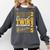 Proud Twin Of a 2025 Graduate Grad Prom Graduation Squad 25 Comfort Colors Sweatshirt Pepper