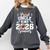 Proud Uncle Of A 2026 Senior Football Graduation Comfort Colors Sweatshirt Pepper