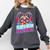 Puerto Rican Latina Social Worker MSW Masters Graduation Comfort Colors Sweatshirt Pepper