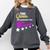 Queen 6th Grade Graduation For Girls Comfort Colors Sweatshirt Pepper