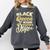 Queen Proud Masters Graduation Comfort Colors Sweatshirt Pepper