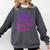 Quietly Thriving In Fictional Realms Book Lovers Comfort Colors Sweatshirt Pepper