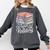 Rather Be Reading Book Lover Stack Comfort Colors Sweatshirt Pepper