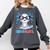I Read Alotl Cute Axolotl Reading Book Lover Comfort Colors Sweatshirt Pepper