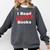 I Read Banned Books Censored Red Stamp Reading Librarian Comfort Colors Sweatshirt Pepper