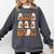 Read Boo KS Read More Bo KS Cute Ghost Reading Book Comfort Colors Sweatshirt Pepper