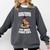 Read Books Drink Coffee Pet Dogs Fight Evil Bookworm Dog Comfort Colors Sweatshirt Pepper