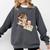 Read Books Drink Coffee For Women Comfort Colors Sweatshirt Pepper