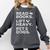 Read Books Lift Heavy Pet Dogs Comfort Colors Sweatshirt Pepper