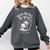 Read Books Be Weird Stay Feral Opossum Comfort Colors Sweatshirt Pepper