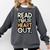Read Your Heart Out Book Lover Quote Men Women Comfort Colors Sweatshirt Pepper