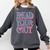 Read Your Heart Out Cute Teacher Reading Book Love Bookworm Comfort Colors Sweatshirt Pepper