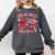 Read Your Heart Out Valentine Teacher Book Lover Comfort Colors Sweatshirt Pepper