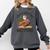 I Read Past My Bedtime Reading Dinosaur Book Lover Comfort Colors Sweatshirt Pepper