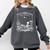 Read In Peace Skeleton Reading Book Halloween Bookish Comfort Colors Sweatshirt Pepper