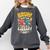 Reading Book Lover School Librarian Bruh It's Library Day Comfort Colors Sweatshirt Pepper