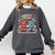 Reading Book Lover School Librarian Hooray It's Library Day Comfort Colors Sweatshirt Pepper