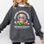Reading Book Lovers Glasses Cartoon Worm Books Cute Bookworm Comfort Colors Sweatshirt Pepper