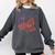 Reading Books I Can't Emotionally Handle Book Lover Comfort Colors Sweatshirt Pepper