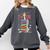 Reading Books Librarian Reader Nerd I'm Ok School Teacher Comfort Colors Sweatshirt Pepper
