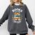 Reading Books Are My Therapy Comfort Colors Sweatshirt Pepper