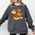 Reading Dragon Book Lover Bookworm Reader Comfort Colors Sweatshirt Pepper