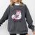 Reading Is My Favorite Sport Saying Cat And Book Lover Comfort Colors Sweatshirt Pepper