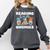 Reading With My Gnomies Gnomes Books Lover Bookworm Comfort Colors Sweatshirt Pepper