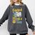 Reading Hobby Bookshelves Library Fueled By Books And Tea Comfort Colors Sweatshirt Pepper