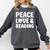 Reading I Love Books And Reading Comfort Colors Sweatshirt Pepper