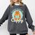 Reading Makes Me Cappy Bookworm Capybara Book Reading Comfort Colors Sweatshirt Pepper
