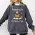 Reading Is Otterly Fun Sea Otter Book Loving Librarian Comfort Colors Sweatshirt Pepper