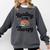 Reading Is My Therapy Book Lover Bookworm Comfort Colors Sweatshirt Pepper