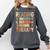 Reading Is My Therapy Book Lover Comfort Colors Sweatshirt Pepper
