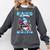 Reading Is Snow Much Fun Christmas Xmas Book Reading Comfort Colors Sweatshirt Pepper