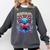 Readsalotl Axolotl Book Lovers Axolotls Comfort Colors Sweatshirt Pepper