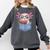 Readsalotl Axolotl Reading Book Lover Reading Pocket Axolotl Comfort Colors Sweatshirt Pepper