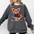 Red Panda Books Lover Reading Bookworm Comfort Colors Sweatshirt Pepper
