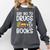 Red Ribbon Week Say No To Drugs Say Yes To Books Drug Free Comfort Colors Sweatshirt Pepper Red Ribbon Week Say No To Drugs Say Yes To Books Drug Free Comfort Colors Sweatshirt Pepper