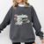 There's No Such Thing As Too Many Book Comfort Colors Sweatshirt Pepper