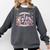 There’s No Such Thing As Too Many Books Comfort Colors Sweatshirt Pepper
