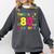 Retro 80's Costume 80s Nostalgia Party Comfort Colors Sweatshirt Pepper